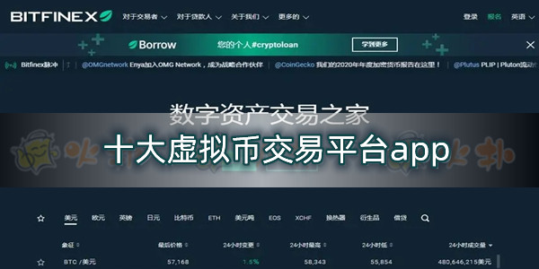 十大虚拟币交易平台app 虚拟币app排行